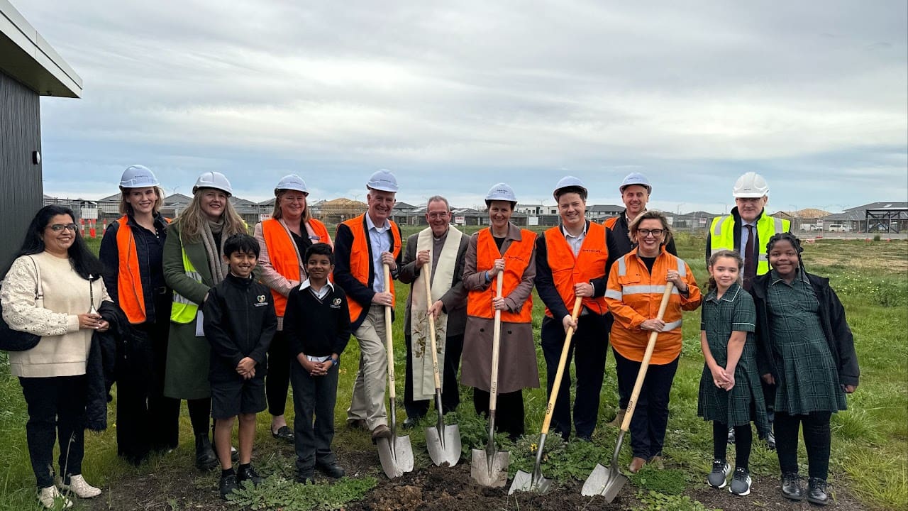 Sod turning marks next chapter for St Josephine Bakhita Catholic Primary School