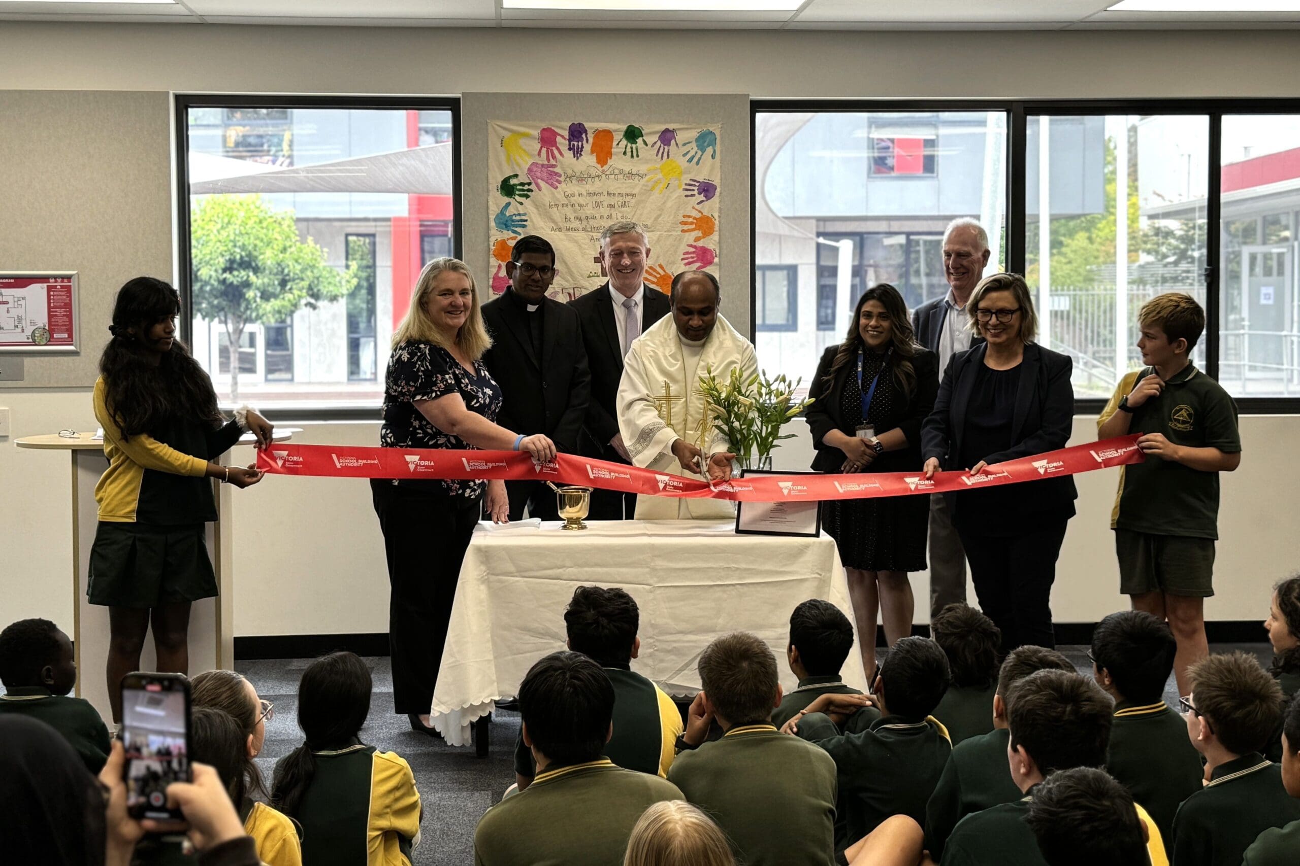Celebrating a new learning Centre at St Agatha’s Cranbourne